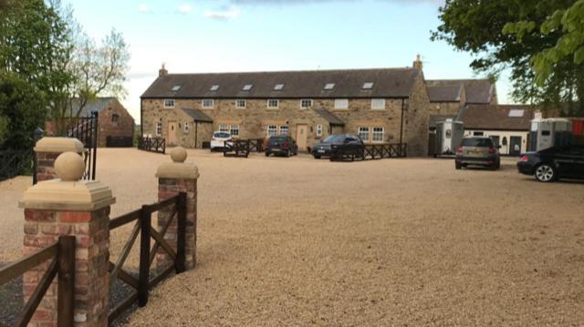 Villa Holywell Grange Farm Whitley Bay Esterno foto
